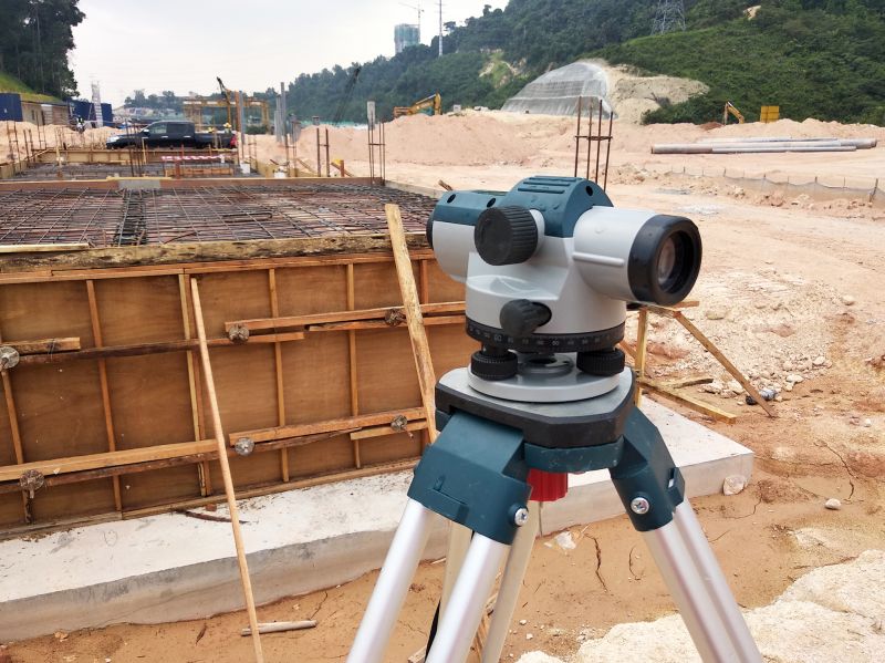 Surveyor with Equipment
